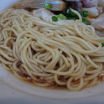 中華そば さわ - 細ストレート麺