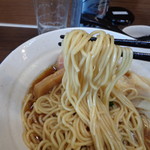 中華そば さわ - モチっと歯ごたえも感じる