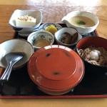 やんば - 麦とろ定食。以前と変わらない！