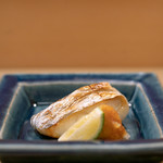 日本橋蛎殻町 すぎた - 2019.4 千葉竹岡太刀魚塩焼き