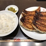 銀座 天龍 - 2019.4.18  焼きギョーザとごはん