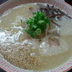 長浜ラーメン とみ吉 - 長浜ラーメン　￥550円