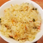 麺屋 六感堂 - 限定チャコ飯 エビカニピラフ