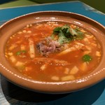 mexican beef tendon soup