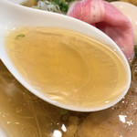 Mari iida - 【2019年04月】鶏清湯、スープアップ、無化調ですが、ボディ感有って、沁みる豊かな味わい。