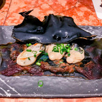 伊勢角屋麦酒 - 牡蠣の昆布焼き(税別\800)