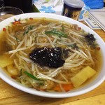 醤油亭 - モヤシラーメン