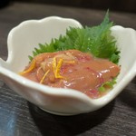 つかふき屋 - 鶏肝の塩辛