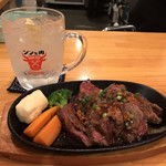 toko - ジンと肉でジントニック(^^)