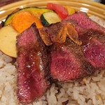 Kakinokiterasu - 牛肉ステーキ＆旬野菜カレー