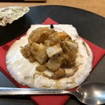 中国菜 火ノ鳥 - 貝柱と肝と餅米
      餅米少な目のバランスが良い