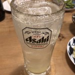 炭火焼鳥 やまもと屋 - 酎ハイ 塩レモン