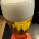 柳小路 TAKA - 生ビール(マルエフ)大　600円