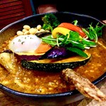 Rojiura Curry SAMURAI. - ひき肉納豆玉子と野菜