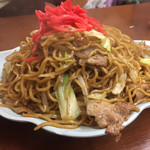 叶や - 2019年4月。正しいソース焼きそば650円。