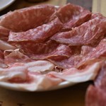 ガストロノミア冨屋 - ハム盛り合わせ