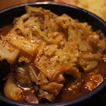 アジアンスープカリー べす - ラムカレー＋ラム＋キャベツ、野菜抜き