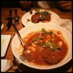 IVY PLACE - スパイスでマリネした和牛頬肉の白ワイン煮込み、ニョッキと共に　\2,600-