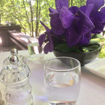 ウエスト青山ガーデン - この日はテラス席でいただきました。