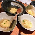 日本酒庵　吟の杜 - カマンベール揚げ出し美味し