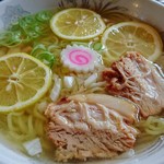 山の駅食堂 - チャーシューはトロッとろ。うまし。