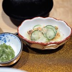 鰻う おか冨士 - うざくが付いてくるのが嬉しい