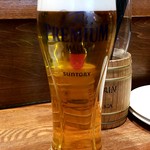 波打 - 生ビール：500円