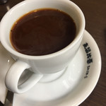 支留比亜珈琲店 - セットのホットコーヒーです