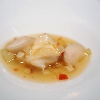 TexturA - ハタのスープ仕立て　発酵蕪