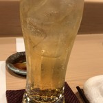 うを徳 - 梅酒ソーダ割