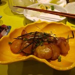 しゅんまん - 新ジャガの烏賊の塩辛炒め
