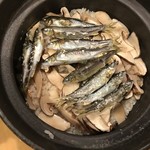 うを徳 - 松茸と稚鮎の炊き込み飯