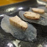 カワハギ 肝乗せ