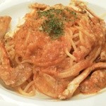 パスタ イイネ - 渡り蟹のトマトクリーム