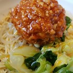 めだかタンタン - この日の具は茹でキャベツ