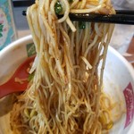 めだかタンタン - タレと肉味噌が絡んで、もうウマウマ(≧▽≦)