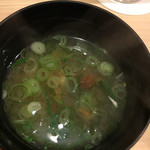 はらまさ - なめこの味噌汁