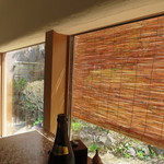 手打ち蕎麦 こはし - 日差しが強くてお庭が見れなかったのが残念(2019年4月)