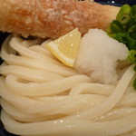 讃岐立食いうどん きりん屋 - ぶっかけうどん（冷）生ちくわ天