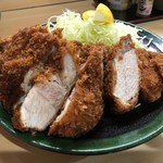 とんかつ春 - 特ロースは2枚重ね！