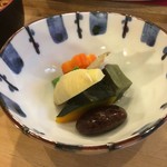 あさひ寿し - 煮物でフィニッシュ