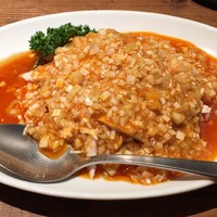 四川料理 龍の子 - 棒棒鶏ランチセット ¥1200