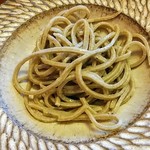 蕎麦 市のせ - 粗挽き太打ち蕎麦