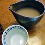 蕎麦 市のせ - 蕎麦湯