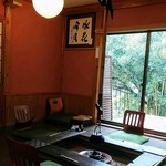 蕎麦 市のせ - 囲炉裏席