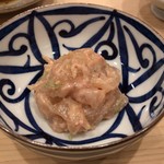 鮨桂太 - 皮剥肝和え