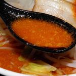 らーめんでぽっと - 赤いスープ