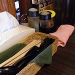 らーめんでぽっと - 卓上セット