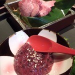 秋田牛玄亭 - この梅ダレがやたら美味い・・。