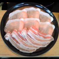 銀座しゃぶ通 マロニエゲート店 - 豚・黒豚しゃぶセット(110g) 1365円 の豚・黒豚しゃぶ